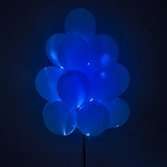 Светящиеся синие шарики
