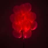 Светящиеся красные шарики